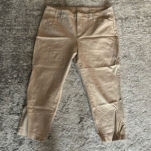 Tan Old Navy Pixie Pant